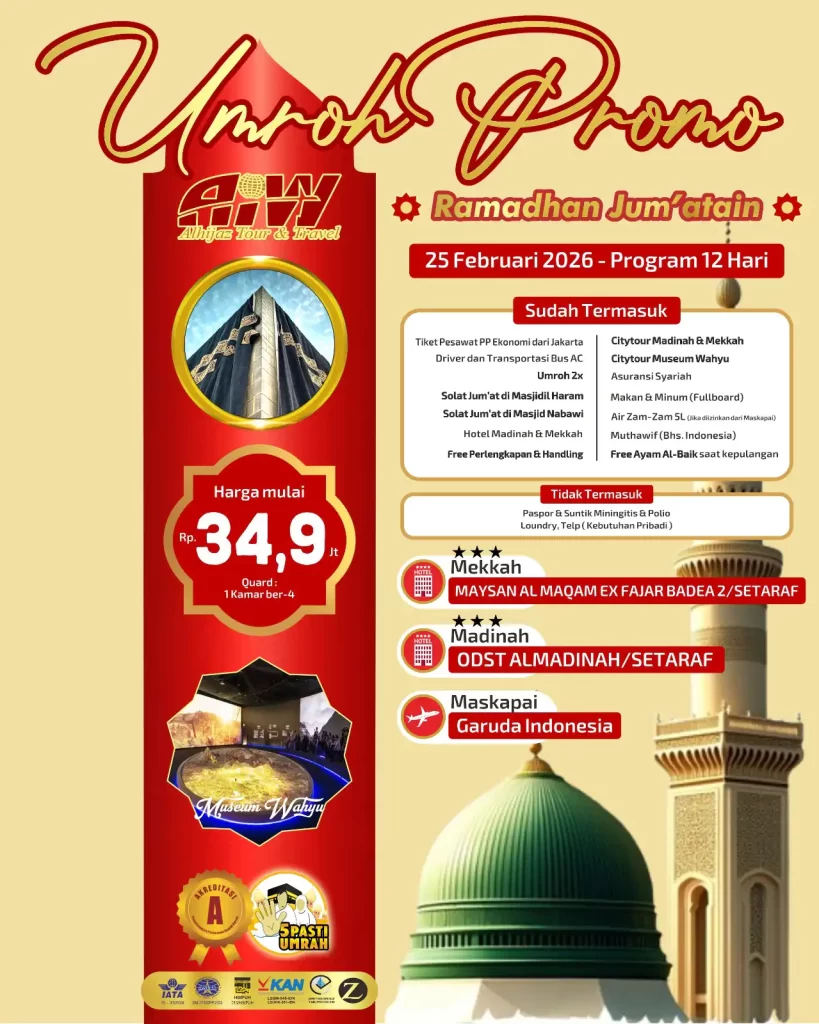 Umroh Promo Ramadhan Jumatain