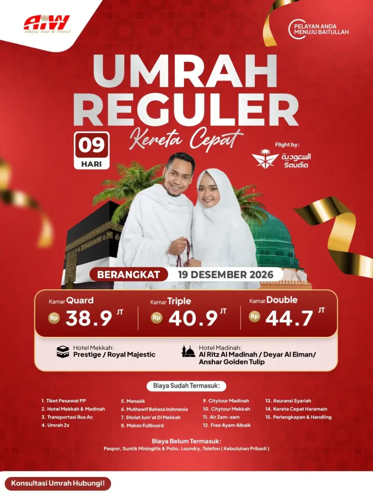 Umroh Akhir Tahun 2026